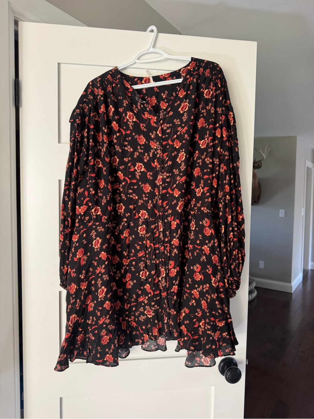 Free People flowy floral dress